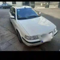 سمند سفید مدل88 درحد شرایطی 250 نقد الباقی یکماه