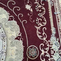 فرش ۱۲ متری کرم زرشکی