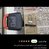 یک اسیپکر نسبتا بزرگ و باند خودرو|سیستم صوتی خانگی|چالوس, |دیوار