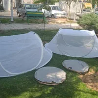 پشه بند 1 یک نفره . پشه بند دو 2 نفره قایقی فنری