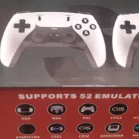 دستگاه بازی به همراه دو دسته بلوتوثی