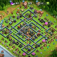 اکانت کلش تان 17 تقریبا مکس لول 227