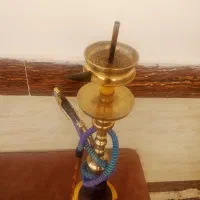 یک عدد قلیان برنجی فروشی