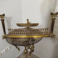 گارد شومینه برنزی|بخاری، هیتر، شومینه|تهران, علم و صنعت|دیوار