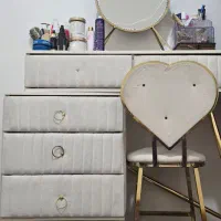 تخت خواب دونفره ومیزارایش|تخت و سرویس خواب|کرمانشاه, |دیوار