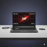 Ryzen7+RTX 2050 لپ‌تاپTUF A15فوق‌العاده تمیز