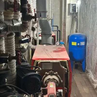 بازسازی و تعمیرات اساسی موتورخانه مشعل و دیگ چدنی