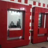 دکور ارایشگاه|آرایشگاه و سالن‌های زیبایی|شیراز, شهرک فرهنگیان|دیوار