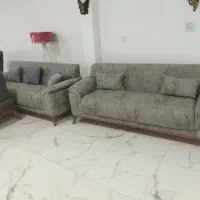 مبل کویین چوب راش7نفره  نو و مبل راحتی 8نفره نو|مبلمان خانگی و میز عسلی|تربت جام, پاسداران|دیوار