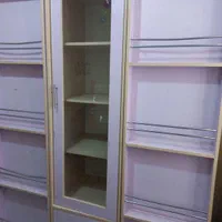 تخت تک نفره  ، کمد ، کتابخانه|تخت و سرویس خواب|تهران, حشمتیه|دیوار