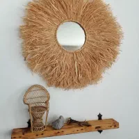 دیوارکوب رافیا|تابلو، نقاشی، عکس|گرگان, |دیوار