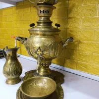 سرویس سماورزغالی در حد نو