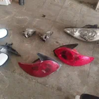 سپر عقب جلو چراغ عقب چراغ جلو آینه کابوت ۲۰۶|قطعات یدکی و لوازم جانبی|تهران, شهران جنوبی|دیوار
