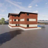 اجرای نمای ترکیبی آجر و سنگ|استخدام معماری، عمران و ساختمانی|زاینده رود, |دیوار