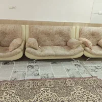 مبل راحتی هفت نفره|مبلمان خانگی و میز عسلی|قم, نیروگاه|دیوار