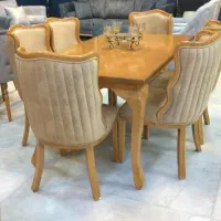 انواع میزنهارخوری بدون پیش پرداخت اقساطی|میز و صندلی غذاخوری|صومعه‌سرا, |دیوار