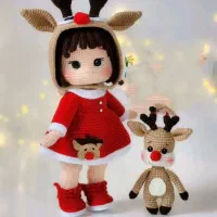 عروسک دست بافت|اسباب‌‌بازی|طبس, |دیوار