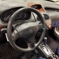 206 1384 تیپ۶ اتومات|خودرو سواری و وانت|تهران, درختی|دیوار