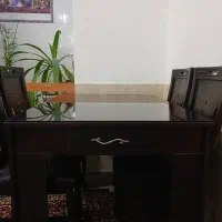 میز نهار خوری ۴نفره در حد نو|میز و صندلی غذاخوری|شیراز, میانرود|دیوار