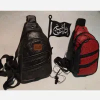 کوله اربعین بادی‌بگ یک طرفه تخفیف(چرم،4زیپ،عرقگیر)