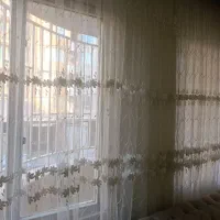 پرده حریر خامه دوزی|پرده، رانر، رومیزی|کرج, مهرویلا شمالی|دیوار