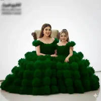 اجاره لباس ست مادر و دختری پرنسسی لباس عروس دختران|لباس|شیراز, شاهچراغ|دیوار