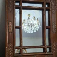 ایینه قدیمی چوب