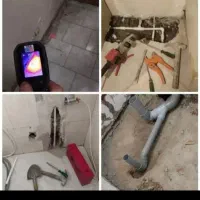 نشت یابی لوله کشی رفع نم بنایی کاشی کاری خردکاری