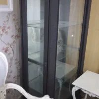 بوفه چوبی چینی آیینه دار