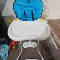 صندلی غذای کودک و صندلی راک کودک یا گهواره ای|تخت و صندلی بچه|کرمانشاه, |دیوار