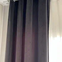 کنار پرده ای خمل جنس درجه یک|پرده، رانر، رومیزی|اندیشه, پرنیان|دیوار