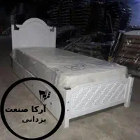 تخت خواب فلزی یک نفره وکیوم ( آرکا صنعت)|تخت و سرویس خواب|مشهد, شهید آوینی|دیوار