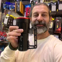 چراغ قوه شارژی اضطراری زومدار zingaro yes 601