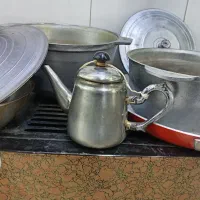 ظروف چدنی روسی|ظروف پخت‌وپز|سبزوار, نواب صفوی|دیوار