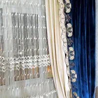 پرده سالن پذیرایی شیک