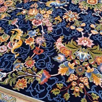 فرش ۱۲۰۰شانه گل برجسته تراکم ۳۶۰۰|فرش|سمنان, |دیوار