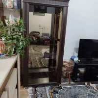 بوفه چوبی نوومیز تلوزیون|بوفه، ویترین، کنسول|رشت, لاکان|دیوار