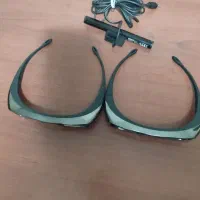 ۲ عددعینک سه بعدی سونی و سینک ترانسمیتر|تلویزیون و پروژکتور|ساری, |دیوار