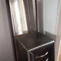 تختخواب با تشک و کشو آیینه  با قیمت 3میلیون