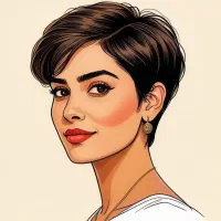 مدل موی کوتاه برای تمام دکلره