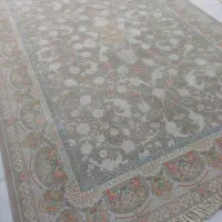 دو تخته فرش ۹ متری ۱۲۰۰ شانه در حد نو و جهیزیه