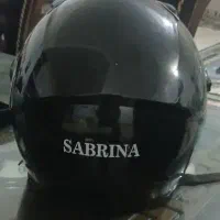 کلاه کاسکت Sabrinas تمیز  در حد نو|قطعات یدکی و لوازم جانبی|قم, سراجه (۱۵ خرداد)|دیوار