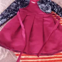 دو عدد لباس مجلسی بچگانه با کاپشن مناسب ۳الی۴سال|کفش و لباس بچه|ارومیه, |دیوار
