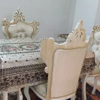 میز ناهار خوری ۴ نفره چوب سلطنتی|مبلمان خانگی و میز عسلی|محمدشهر, محمدشهر|دیوار