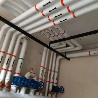 عایق کاری موتورخانه لوله کانال