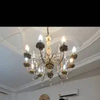 فروش لوستر طرح قدیمی با میز تلویزیون