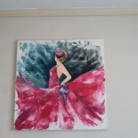 تابلو دکوراتیو رنگ روغن