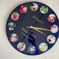 ساعت دیواری باعکس شخصی