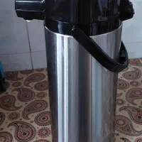 سلام . فلاکس ۲/۵لیتری شیشه ای بدنه استیل نونو