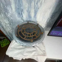 چراغ سه فتیله نفتی هلند خاص قدیمی|کلکسیون اشیاء عتیقه|اندیشه, شهرک صدف|دیوار